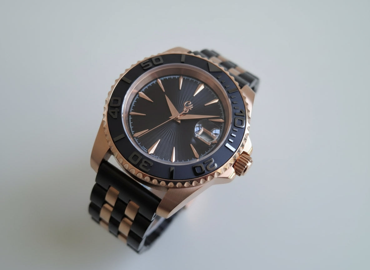 Precision Japanese NH35 Movement: Powered by the renowned Seiko NH35 automatic movement, delivering reliable ±15 seconds/day accuracy, 41-hour power reserve, and smooth sweeping seconds hand for effortless, high-performance timekeeping.